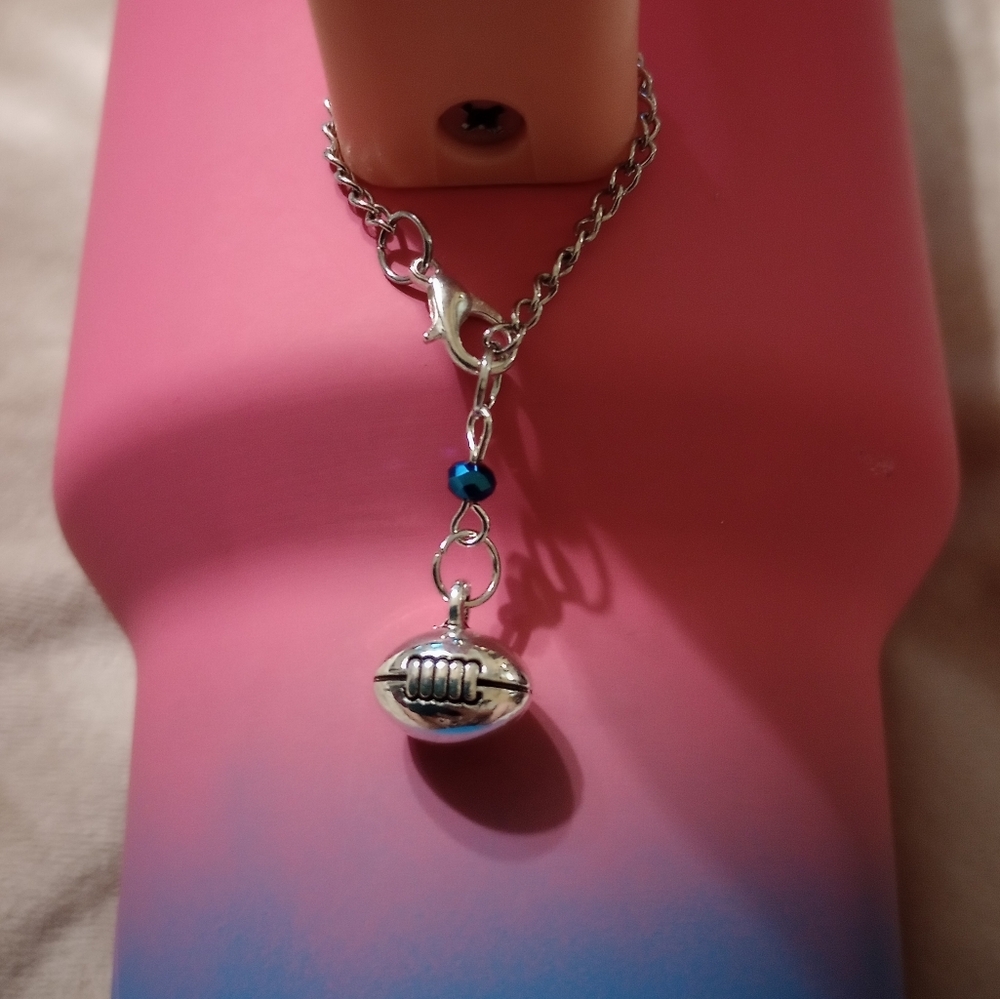 Stanley Tumbler Football Charm
